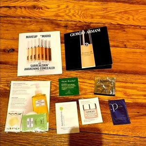 NEW🌸EIGHT ASSORTED SKIN CARE AND CONCEALER SAMPLES- PERFECT FOR TRAVEL